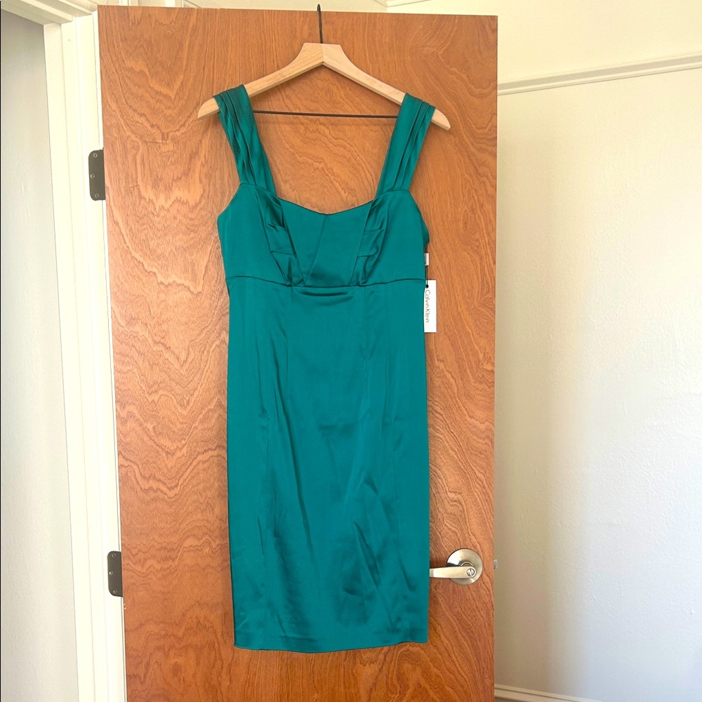 Calvin Klein Teal Dress